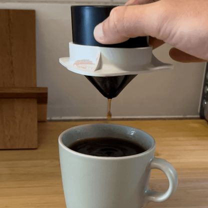 Pour Over Coffee Filter & Mug Bundle Saver (Stainless Steel Reusable)