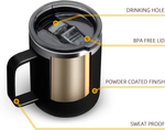 Pour Over Coffee Filter & Mug Bundle Saver (Stainless Steel Reusable)