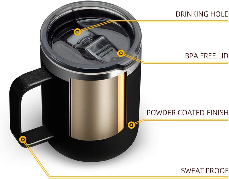 Pour Over Coffee Filter & Mug Bundle Saver (Stainless Steel Reusable)