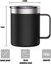 Pour Over Coffee Filter & Mug Bundle Saver (Stainless Steel Reusable)